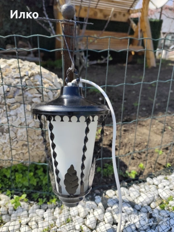 Стена лампа ретро , снимка 2 - Антикварни и старинни предмети - 54089905