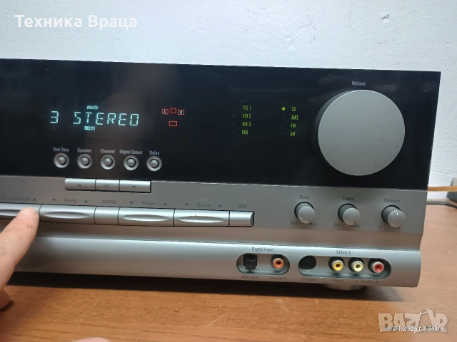 Ресивър (усилвател) harman/kardon AVR 2550. Перфектен! Изпращам видео. , снимка 7 - Ресийвъри, усилватели, смесителни пултове - 54208156