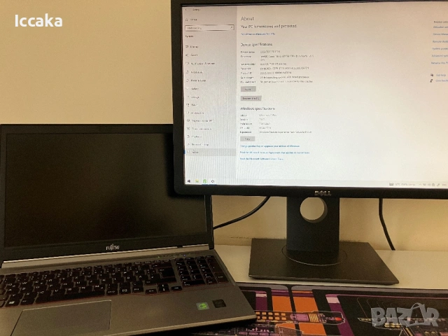 Fujitsu Lifebook E754 - За Ремонт, снимка 5 - Лаптопи за дома - 54572031