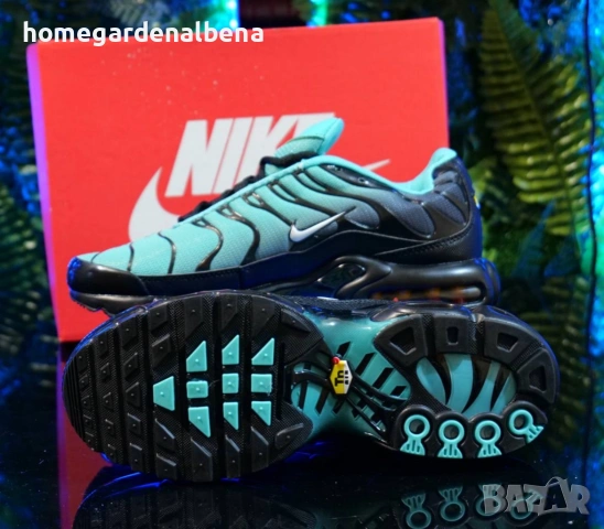 Nike Air Max TN Plus Черно Тюркоаз Мъжки Маратонки 40-45