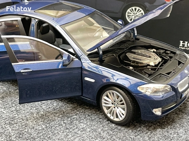 BMW F10 550i Norev 1:18, снимка 4 - Колекции - 54442411