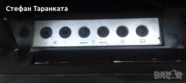 Магнитофон Telefunken в незнайно състояние , снимка 8 - Аудиосистеми - 54708143
