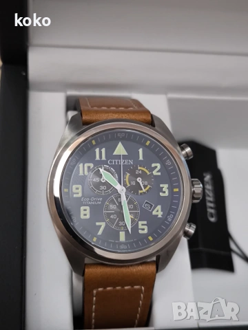 Часовник Citizen Ecodrive Titanium , снимка 3 - Мъжки - 55173928