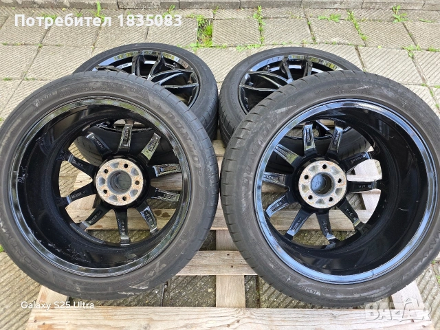 Лети джанти 17ки 5х108 Rial + летни гуми 225/45/17 Dunlop, снимка 8 - Гуми и джанти - 54420765