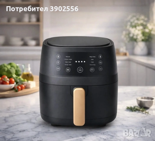 Еър фрайер 1+1 , снимка 3 - Мултикукъри - 54840478