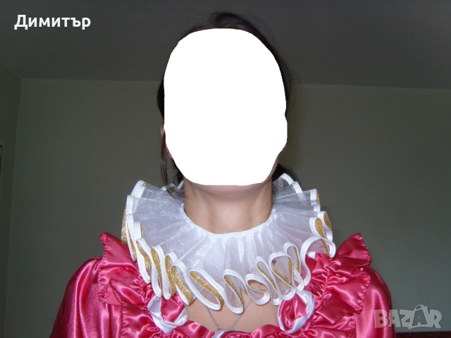 Бяла дантелена яка в бароков стил, снимка 2 - Други - 54248003