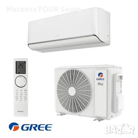 Инверторен климатик Gree GWH12AVCXD-K6DNA1A-I/GWH12AVCXD-K6DNA1A-O AIRY WHITE WiFi, 12BTU, Клас 