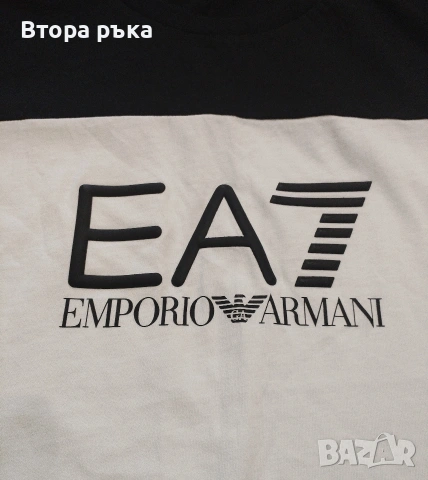 EA7 emporio armani тениска мъжка оригинален , снимка 8 - Спортни дрехи, екипи - 54666617