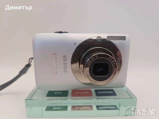 Canon Ixus 105 IS дигитален фотоапарат камера 12mp 32gb memory card compaq street photo , снимка 5 - Фотоапарати - 55517134