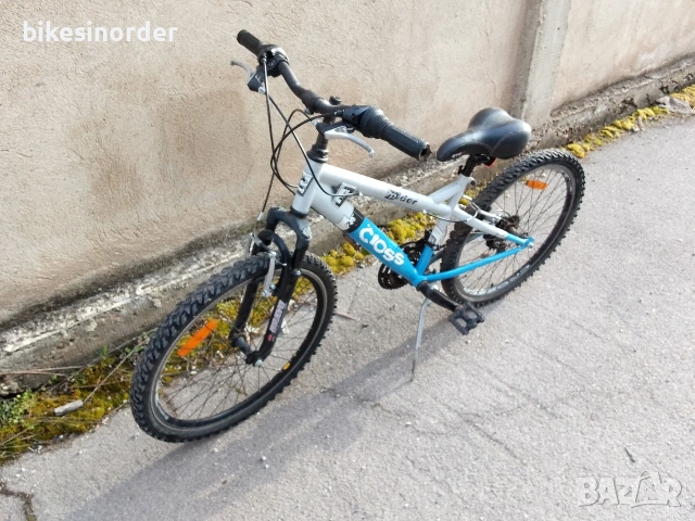 Юношески велосипед 24 цола Cross Spider , снимка 4 - Велосипеди - 54035615