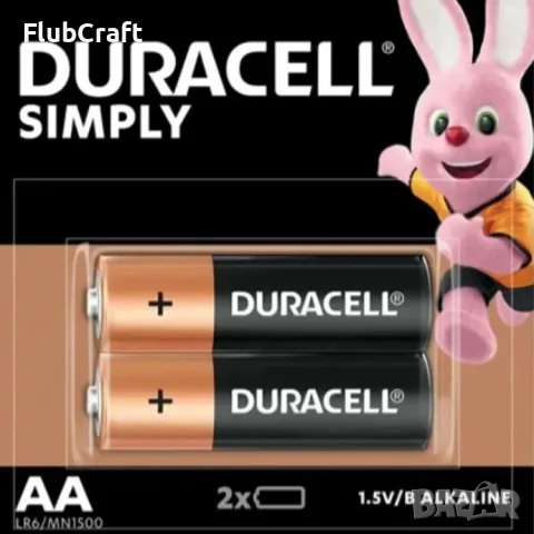 Батерия Duracell Simply AA 2 Броя
