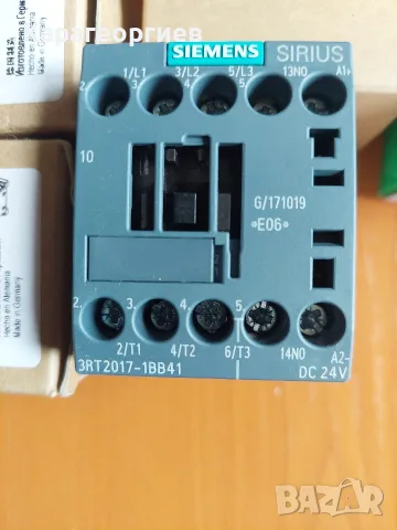 Контактори SIEMENS, снимка 3 - Резервни части за машини - 55378377