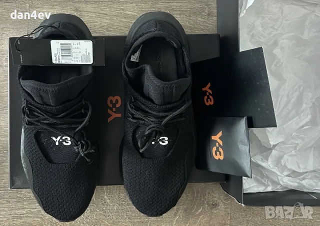 Y-3 Saikou "Triple Black", снимка 9 - Маратонки - 55603162