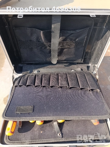 куфар за електричари , снимка 4 - Куфари с инструменти - 53976591