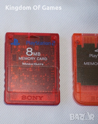 4 Оригинални Мемори Карти за PS1 и PS2 ПАМЕТИ Samsung/Toshiba/Sony/, снимка 2 - Други игри и конзоли - 54100162