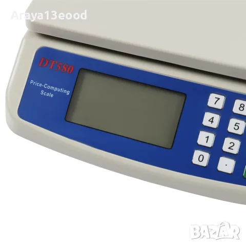Електронна кухненска везна до 30 кг с LCD дисплей и точност 1 г, снимка 5 - Електронни везни - 55575766