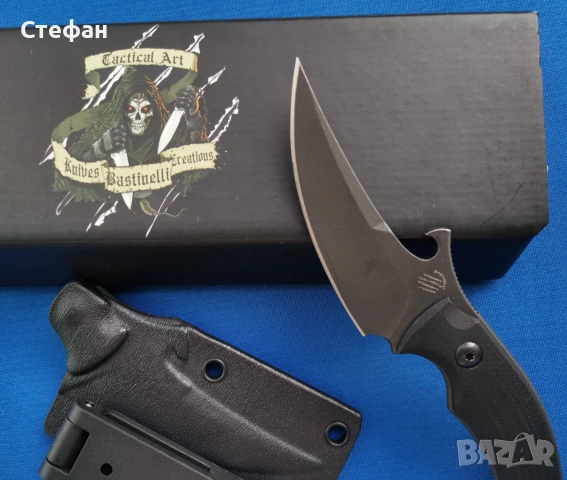 ХИТ ЦЕНА Нож карамбит Bastinelli Picolo Mako, снимка 4 - Ножове - 55037854