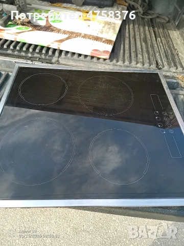 стъкло керамичен плот за пълно вграждане , снимка 2 - Печки, фурни - 54115071