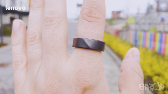 Luna Ring - смарт пръстен, черен, снимка 2 - Пръстени - 54465813