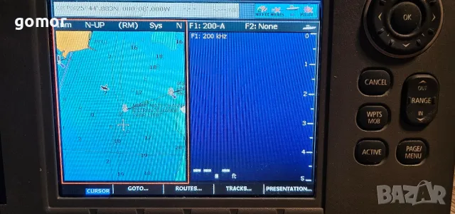 Raymarine A70D GPS картограф и сонар за лодка – работещ, снимка 6 - Garmin - 55629467