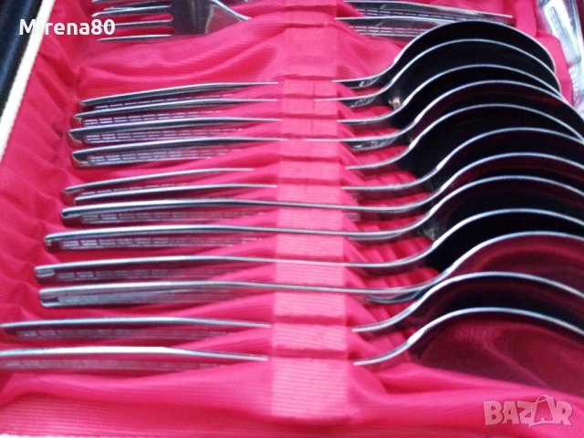 Комплект прибори ТЕРНА - В. Търново - 79 части - нови ! , снимка 8 - Прибори за хранене, готвене и сервиране - 54161440