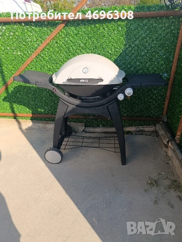 weber q 300 газово барбекю 