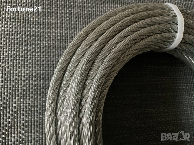 Метално въже ново - 10 метра, снимка 2 - Други - 54059196