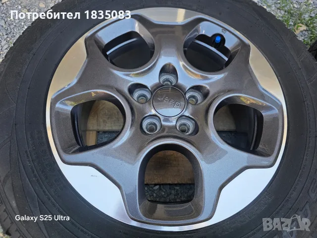 Лети джанти 16ки 5х110 Jeep + зимни гуми 215/65/16 Falken, снимка 4 - Гуми и джанти - 55424710