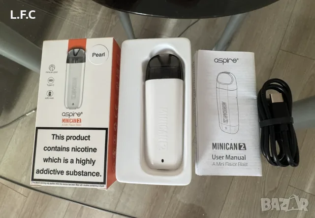 Aspire Minican 2 Pod Kit 400mAh, снимка 2 - Други спортове - 55531386