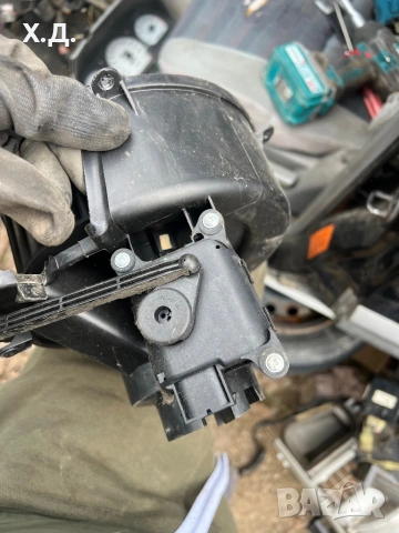 Моторче клапа Опел зафира А 2002г , снимка 2 - Части - 54059897