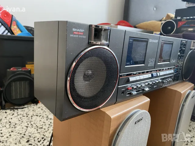 Касетофон Sharp QT-90, снимка 3 - Радиокасетофони, транзистори - 55413864