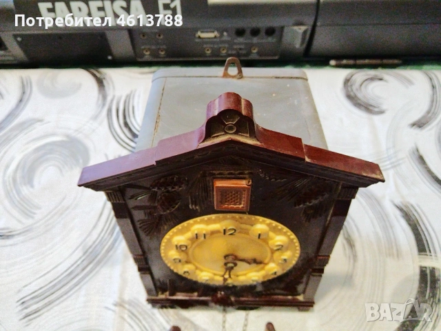 Часовник Кукувица за части, снимка 3 - Антикварни и старинни предмети - 54390839