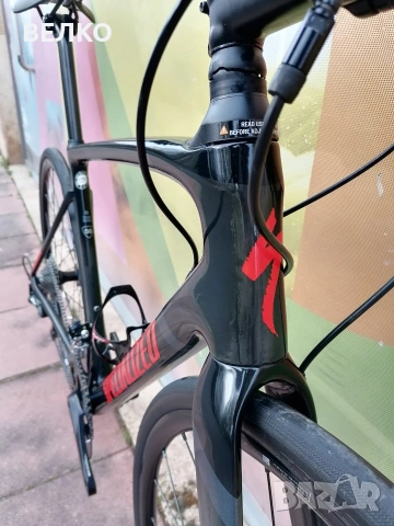 Шосеен велосипед Specialized Roubaix Sport - 2x11 , Carbon , Shimano 105 , 8.2кг , 56см, снимка 13 - Велосипеди - 54130861