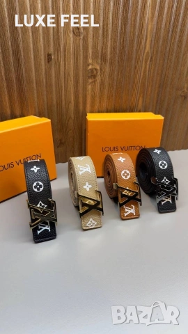 Prada ⚜️ Louis Vuitton ⚜️YSL⚜️ Естествена Кожа , снимка 4 - Колани - 54640625