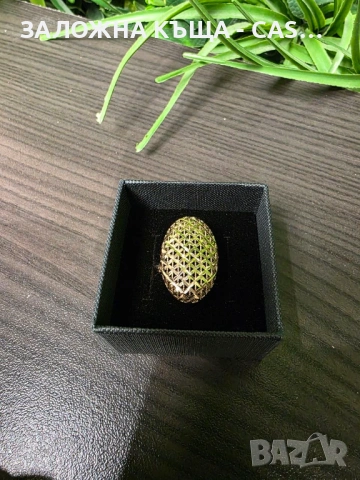 Елегантен златен пръстен (14к / 585) - 3.05 гр. - Уникален дизайн