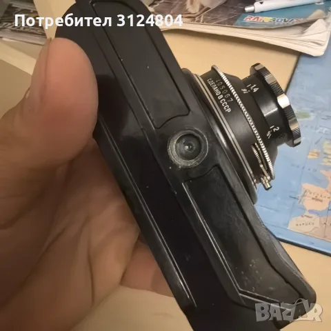 Старинен фотоапарат Смена8, снимка 3 - Антикварни и старинни предмети - 55494794