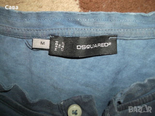Тениска DSQUARED2  мъжка,С, снимка 3 - Тениски - 55253054
