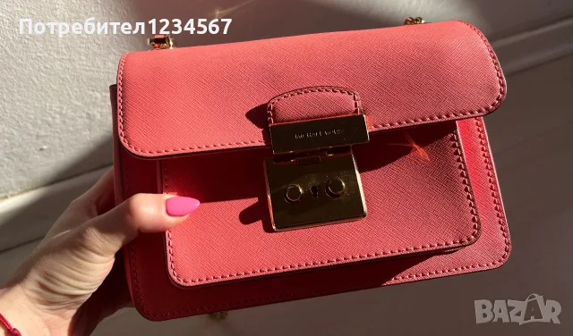 Оригинална чанта Michael Kors- уникална😍, снимка 3 - Чанти - 47440501