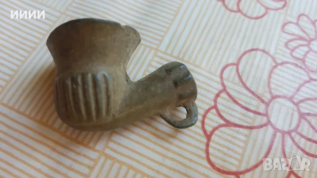 Османска бронзова лула 