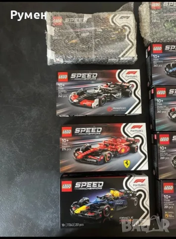 Lego set - speed champions на формула 1, снимка 2 - Конструктори - 55613947