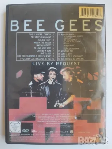 Bee Gees - Live by request - DVD диск музика, снимка 2 - DVD дискове - 55673936
