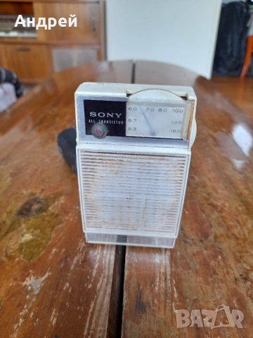 Старо радио,радиоприемник Sony #3, снимка 2 - Антикварни и старинни предмети - 54367046