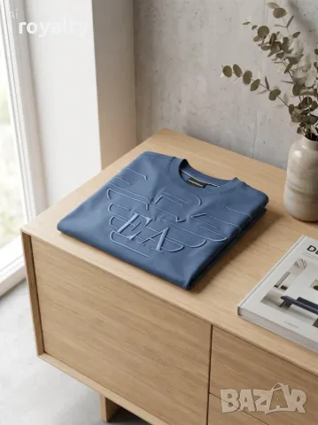 Emporio Armani Нова Оригинална Мъжка Тениска Различни Цветове , снимка 5 - Тениски - 55565055