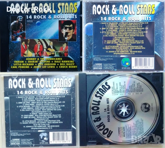 Сборни дискове - Rock 'N' Roll Classics + Rock Around The Clock + Rock & Roll Stars, снимка 2 - CD дискове - 54011129