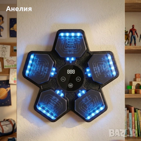 Интелигентна музикална боксова дъска - Bluetooth, Led дисплей и лесен монтаж, снимка 5 - Друга електроника - 53985959