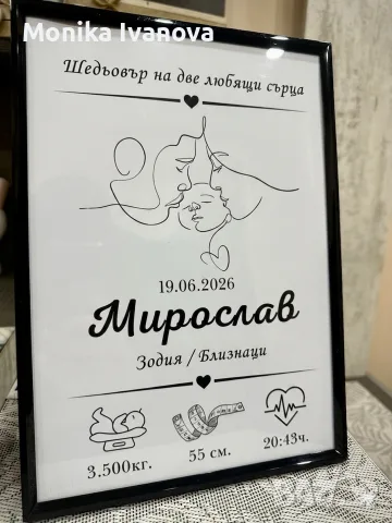 Бебешки визитки, снимка 9 - Други - 55338120