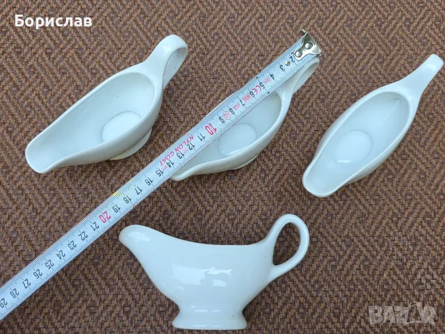 Порцеланови сосиери, снимка 2 - Прибори за хранене, готвене и сервиране - 55630439