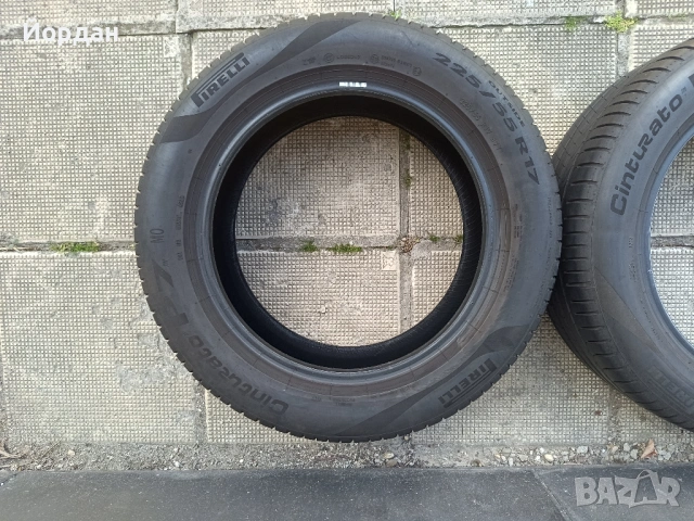 2 броя летни гуми 17 ' цола 225 55 R17 PIRELLI CINTURATO P7, снимка 4 - Гуми и джанти - 54856804