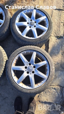 4 броя ал.джанти 17" 5х112 7.5ж ет37, снимка 4 - Гуми и джанти - 54430737