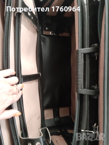 Куфар естествена кожа - Марко Поло Marco Polo Suitcase, снимка 2 - Куфари - 54829977